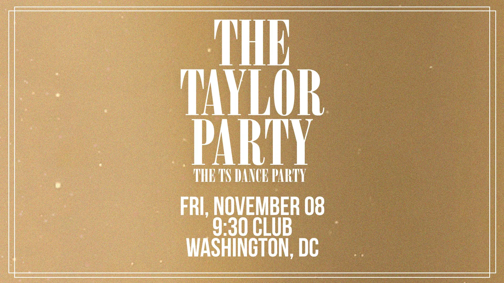 The Taylor Party: Taylor Swift Night